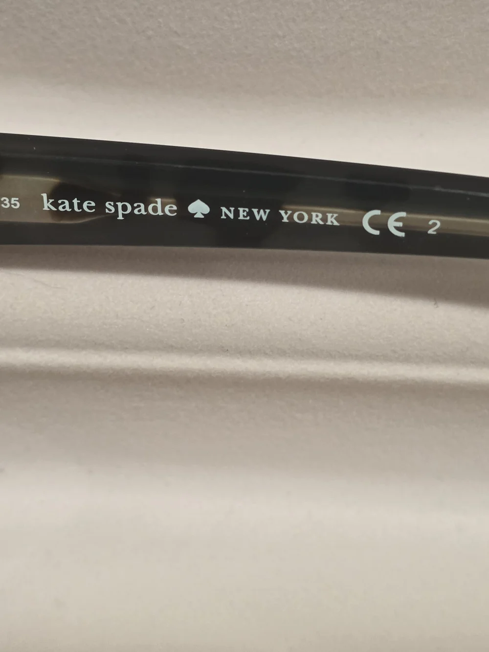 kate spade Brown Gradient Oval Sunglasses